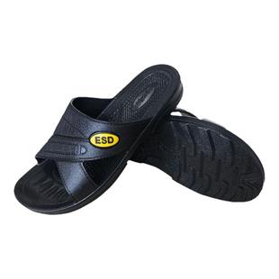 电子厂防静电SPU软底拖鞋防尘防臭男女车间工作esd静电鞋舒适专业