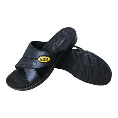 防臭男女无尘车间esd软底拖鞋