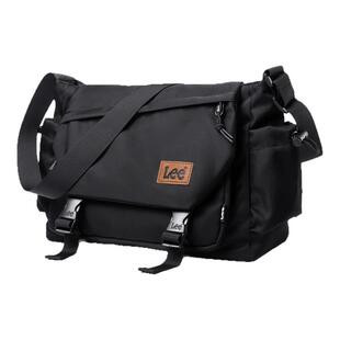 Lee街头潮流斜挎包男通勤上班单肩包大容量邮差包女挎包轻便背包