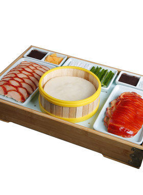 美食展览道具美之灵仿真烤鸭套餐