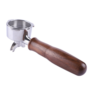 柏翠3366/3690小白醒醒东菱咖啡机增压手柄51不锈钢改装手柄配件