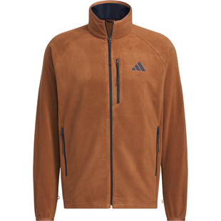 Adidas/阿迪达斯官方FLEECE JACKET男女抓绒复古外套KF5213