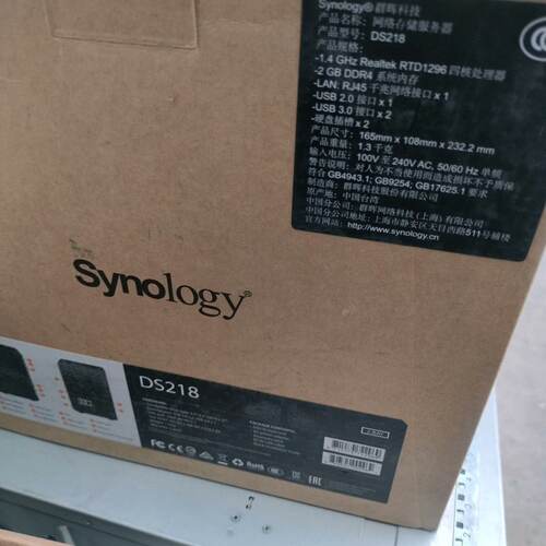 议价Synology 群晖 DS218play 存储器适用