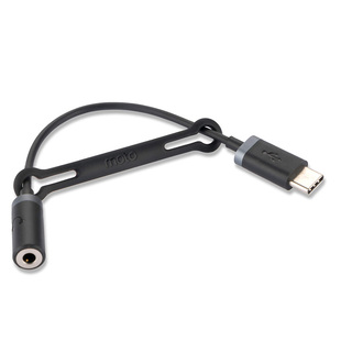 type USB C转3.5mm 耳机音频转接头线适应于moto Z force Droid