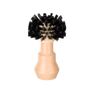 watchget粉碗清洁毛刷咖啡机手柄实木清理刷51/54/58mm通用清残粉