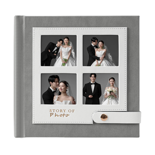 定制高端婚纱照相册结婚婚礼写真精修入册照片书微信书制作孕妇照