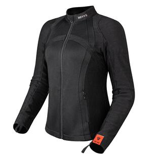 NERVE涅夫黑钻摩托车夏季骑行服男女网眼透气机车赛车服夹克CE2级