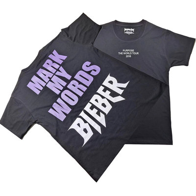 比伯短袖全棉质量好优惠青少年