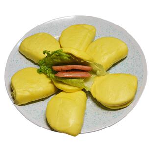 山药玉米夹馍荷叶饼虎扒包学生儿童早餐杂粮馒头半成品蒸加热即食