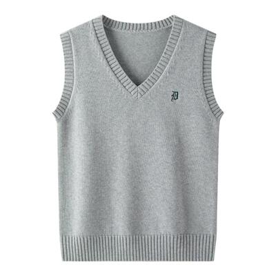 jk制服叠穿针织马甲背心女