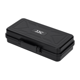 JJC 相机电池盒 适用索尼np-fz100佳能lpe6富士w235尼康el15c锂电池存储收纳SD卡盒CFeA/B卡XQD内存卡保护