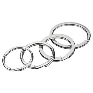 304不锈钢新款光圈圆形锁匙环加厚大小圆圈实用iy汽车钥匙扣配件