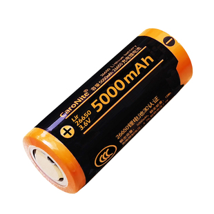 霸光caronite26650锂电池大容量充电18650强光手电筒3.7V通用4.2v