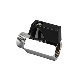 1分2分3分4分双内丝小球阀1/4DN8迷你球阀开关内外牙双外丝铜阀门