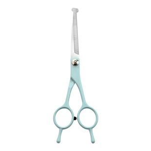 圆头宠物美容剪猫狗狗屁股剪毛专用剪刀直剪牙剪弯剪剃修毛剪套装