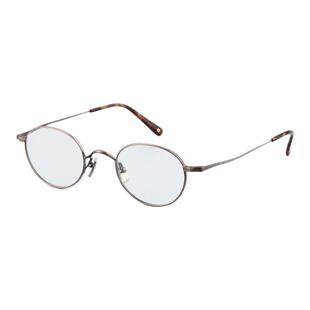 万年龟 Kame Mannen复古小框日本手工眼镜 钛材近视眼镜 KMN 01TR