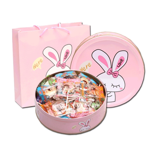 不二家棒棒糖圣诞节礼盒水果味零食喜糖糖果女友儿童节礼物喜糖