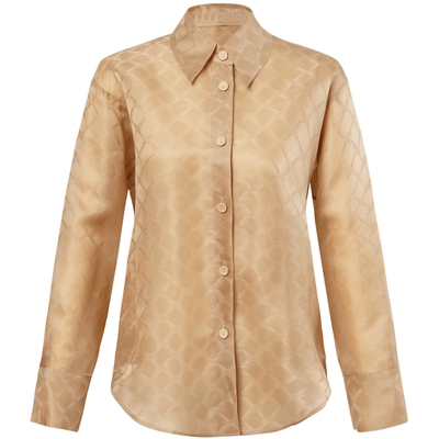 commemoi通勤廓形衬衫