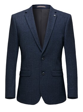 恒源祥西服套装男商务休闲秋冬加厚毛料套西高端中年爸爸婚礼西装