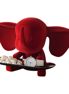 客厅电视柜钥匙收纳摆件装饰品