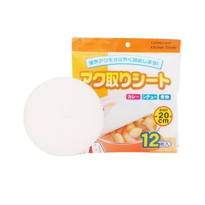 日本吸油纸食物专用煲汤厨房煮炖汤煲喝汤用去油炸食品级滤油纸膜