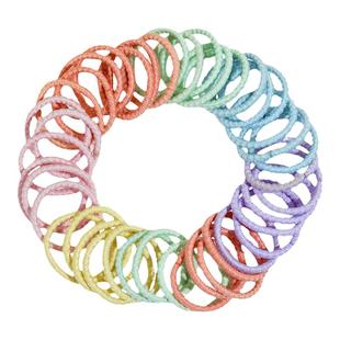 儿童头绳不伤发弹性好高弹力发量少发圈皮套可爱彩色小皮筋女扎头