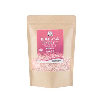 52USA喜马拉雅岩盐进口玫瑰粗盐天然无碘添加家用盐矿物盐454g