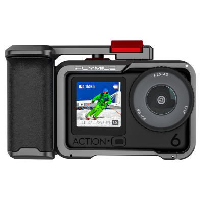 Action6金属街拍手柄手持拍摄