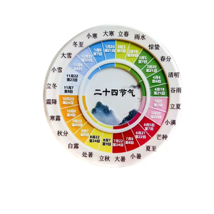 二十四节气国风磁吸冰箱贴