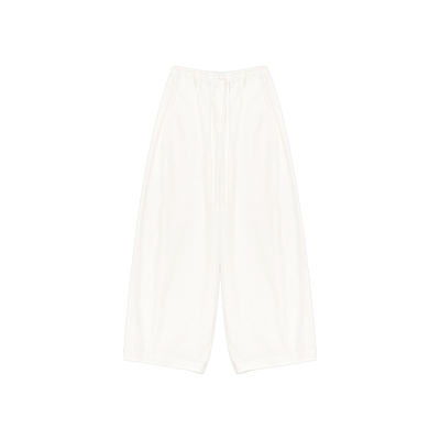 OMITI进口长绒棉抽绳阔腿裤