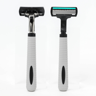 吉利佐爵6层刀片刮胡刀手动剃须刀男士刮胡子刀头通用双层刀架