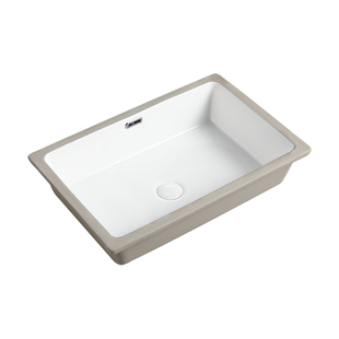 方形平底台下盆陶瓷阳台洗手盆单盆嵌入式卫生间洗脸盆大容量台盆