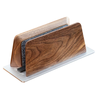 笔记本竖立支架macbookpro立式支架木质苹果电脑外接显示器收纳架子桌面游戏本可调节竖放底座直立支撑置物架