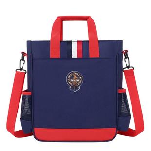 韩版小学生补习袋美术袋儿童多用斜挎包男女孩补课包手提袋可定制