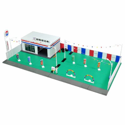 TOMYTEC仿真场景模型二手汽车店