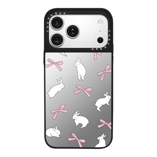 CAREGNBA联名易梦玲网红同款适用苹果17Promax手机壳iPhone15可爱16pro兔子11女生13磁吸12防摔XR全包14pro套