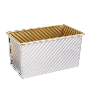 三能不沾吐司模具450克 烘焙家用长方形小土司盒子烤吐司面包模具