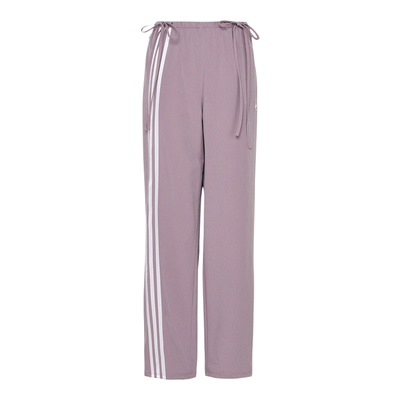 Adidas/阿迪达斯正品三叶草女士宽松梭织休闲条纹长裤KY5689