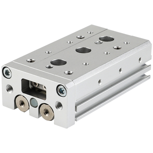 气动滑台气缸MXS6/8/12/16/20-10-30-40-50-75-100HLS直线带导轨