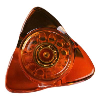 喵家MLD狗头指尖陀螺琥珀色PEI材质解压手指陀螺EDC成人减压玩具