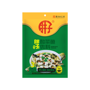 重庆胖子酸菜鱼佐料袋整箱微辣