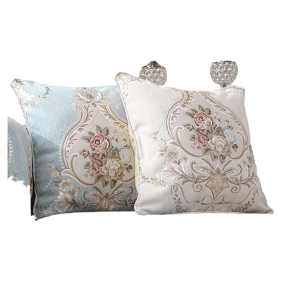 欧式雪尼尔抱枕靠垫沙发靠背套装饰抱枕长方形腰枕家用办公室靠垫