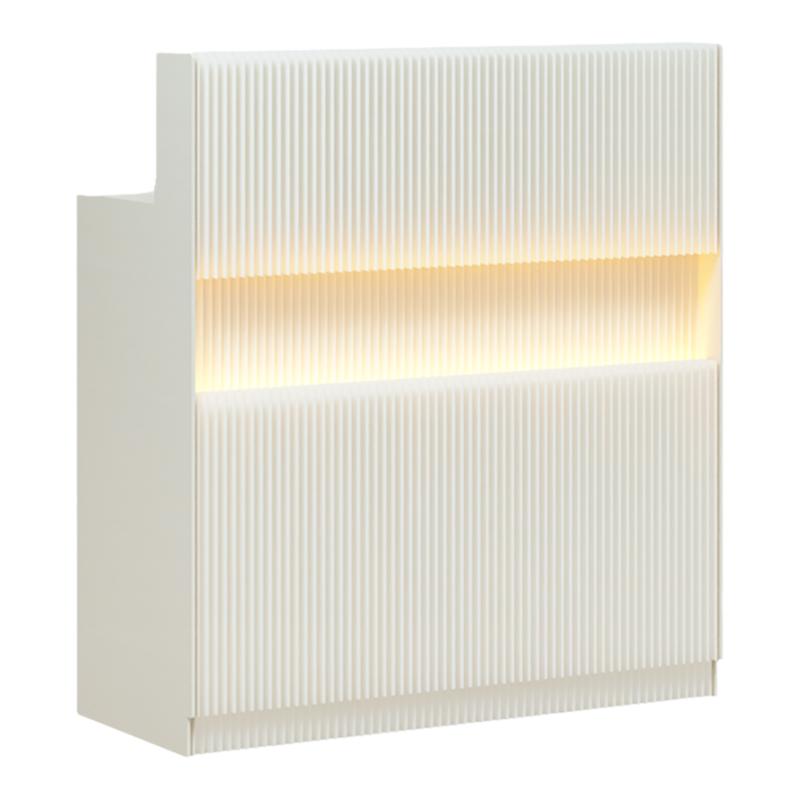 十八纸办公室前台接待台服装店咨询台便利小吧台商用展会现代简约