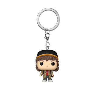 Funko网飞美剧怪奇物语达斯汀亨德森钥匙扣挂件周边包挂公仔礼物