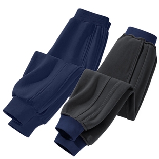 史努比男童裤子2026新款冬男孩薄绒运动裤儿童加绒加厚一体绒卫裤