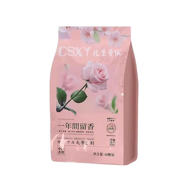 花香樟脑丸衣柜除味留香衣物防虫