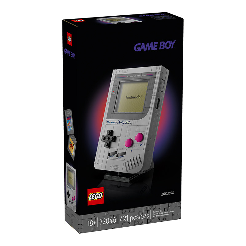 10月新品LEGO乐高超级马力欧72046游戏机GameBoy拼搭积木玩具礼物