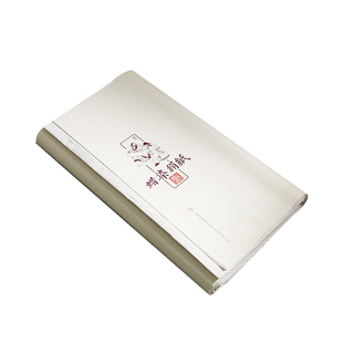 沈记蜡染绢纸仿绢布纹纸半生熟书法创作国展四六尺凹凸纹安徽宣纸