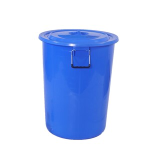 大号加厚塑料水桶带盖圆桶100L160L食品级储水桶家用垃圾发酵胶桶