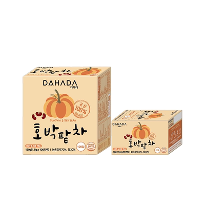 宋智雅同款dahada南瓜红豆茶